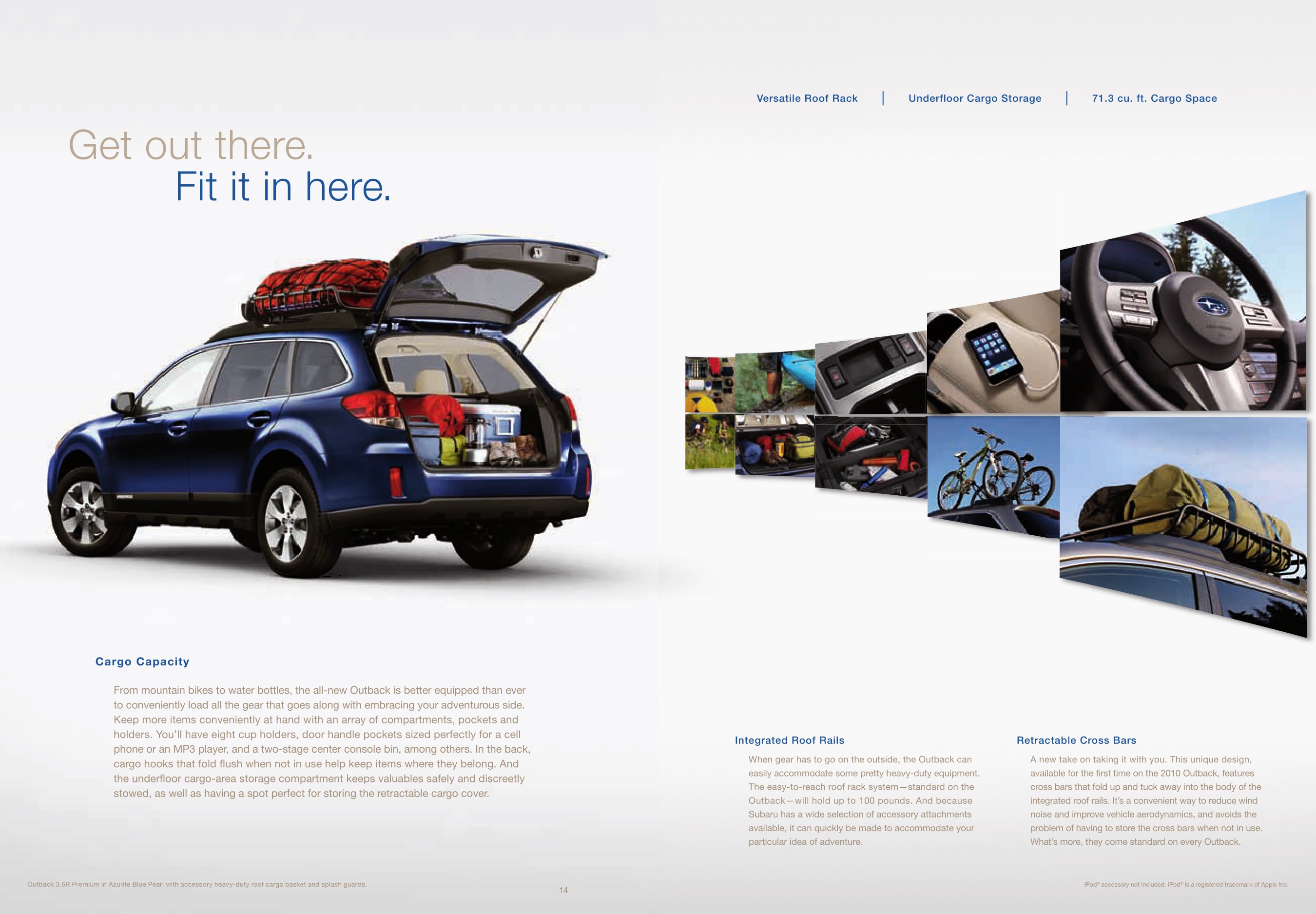 2010 Subaru Outback Brochure Page 8